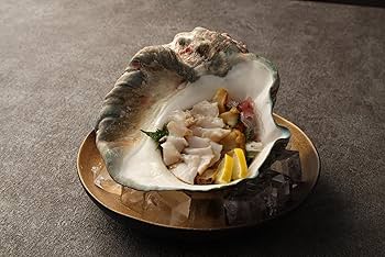 夜光貝　特大サイズ　19cm Amazon.co.jp: 徳之島 天城町 夜光貝（ヤコウガイ） 刺身用 瞬間